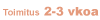 Toimitusaika
