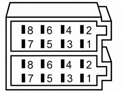 ISO-liitin autoradiolle