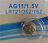 Alkaali-nappiparisto AG11/LR58 1.5V