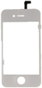 iPhone 4 lasi/paneeli valkoinen - 