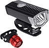 Polkupyörän ajovalosarja USB/paristo